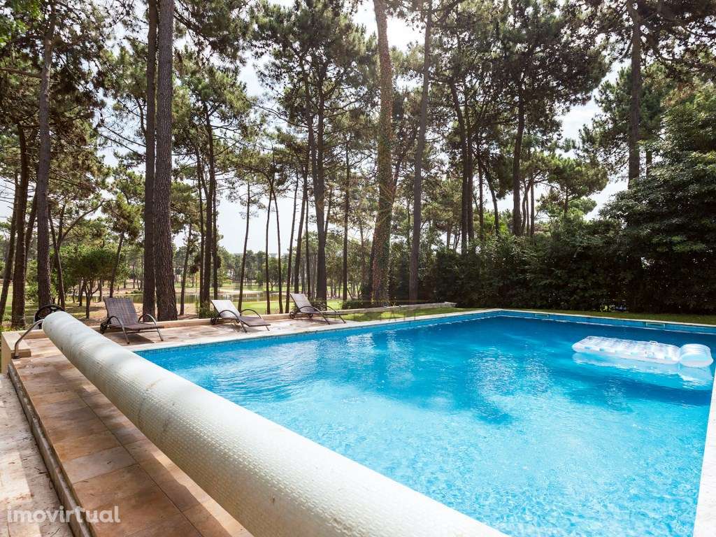 Moradia T5 na Herdade da Aroeira: Primeira Linha de Golfe com Vista... - Grande imagem: 4/28