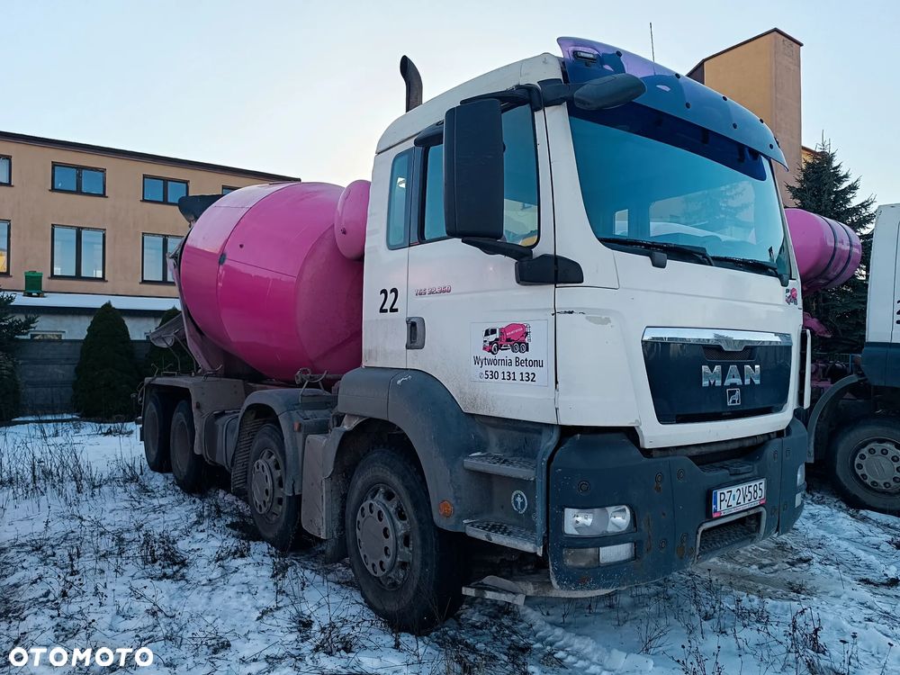 MAN TGS 32-360 8x4 STETTER - GRUSZKA 9m3 - 5
