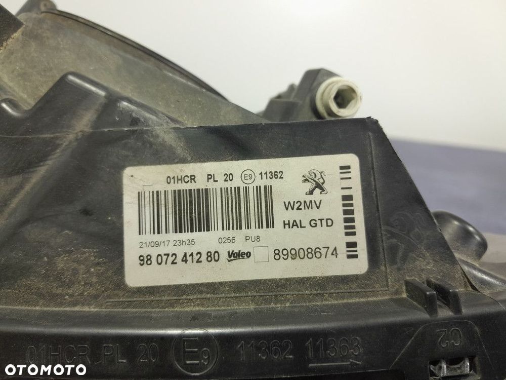 PEUGEOT 508 I LIFT REFLEKTOR LAMPA PRZÓD LEWY EU 9807241280 - 6