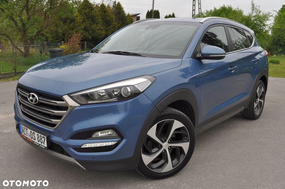 Hyundai Tucson blue 1.7 CRDi 2WD Style - 1