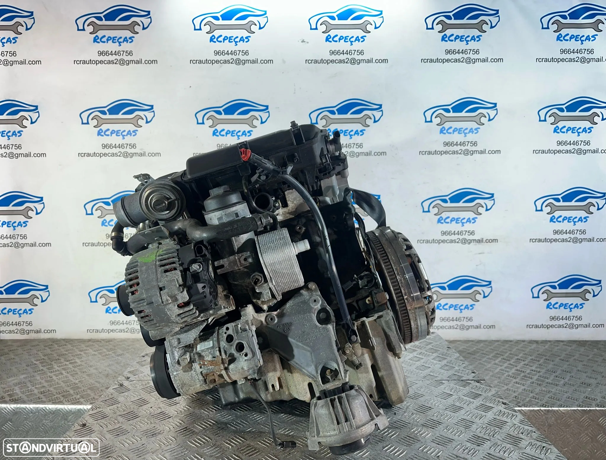 .Motor Completo BMW M47D20 M47 204D4 122cv 16v Diesel Serie 1 3 318d 118d Bosch - 5