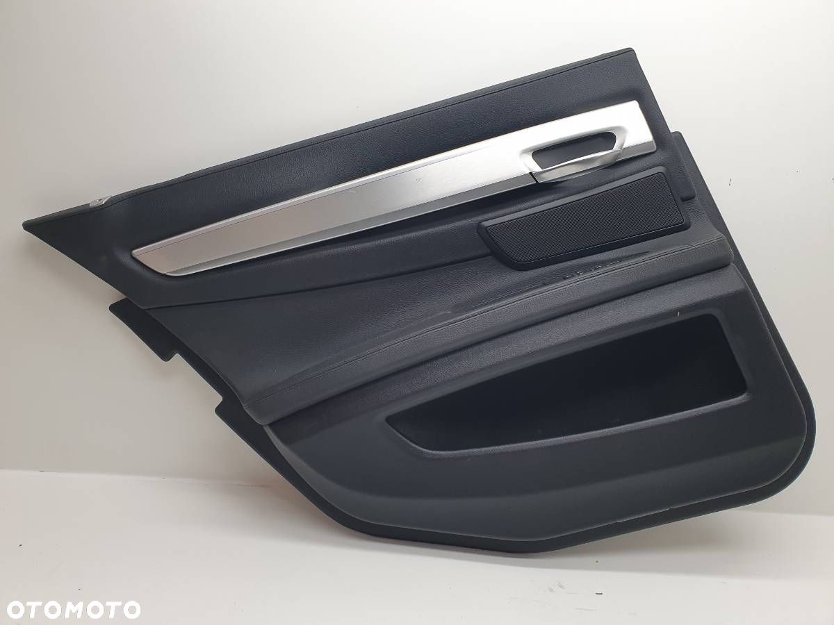 BOCZEK TAPICERKA DRZWI LEWY TYŁ BMW F01 CZARNY - 1