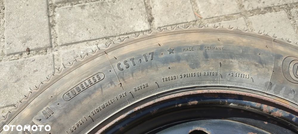 KOŁO DOJAZDOWE 5x120 17 CALI ET18 BMW 6758778 BMW X3 - 6