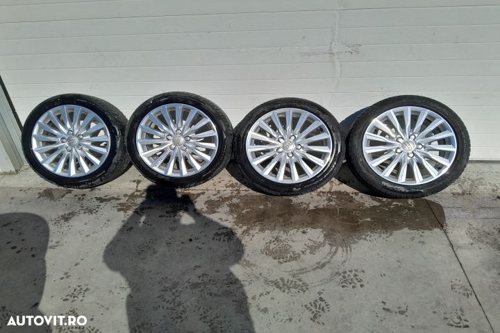 Jante aliaj cu anvelope 17 - set 225 / 45 R17 Audi A4 B7 [2004 - 2008 - 1