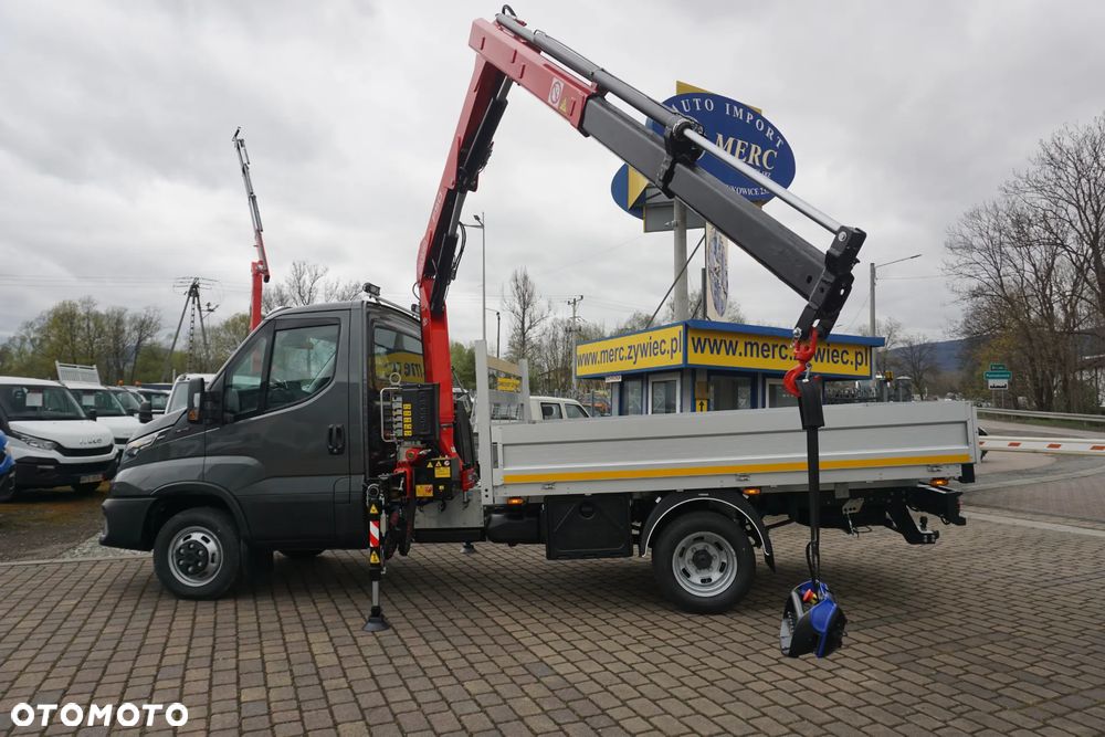 Iveco 50C18 HDS żuraw zabudowa skrzynia wywrotka - 7
