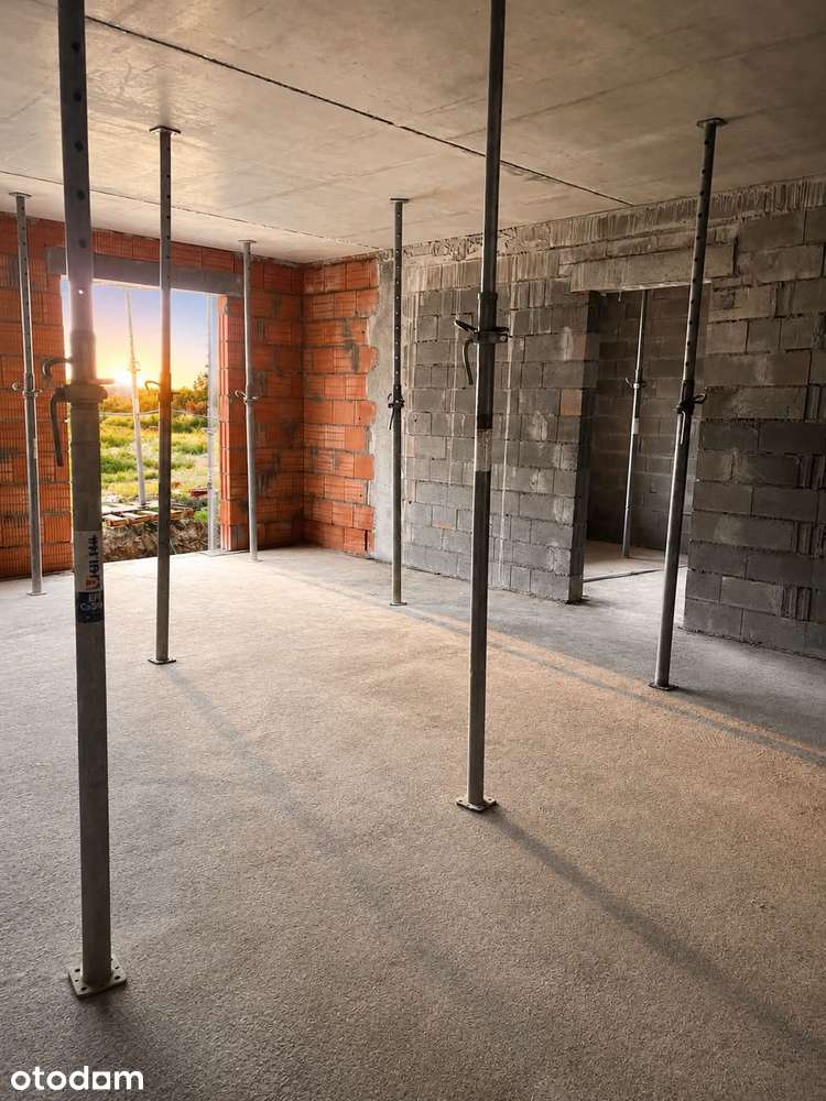 3 pokoje | 50,79 m² | duży OGÓRD 51 m2 | stan deweloperski