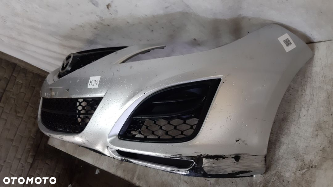 ^ ZDERZAK PRZÓD PRZEDNI DO MAZDA 6 GH II 2 LIFT FL 22V SREBRNY - 2