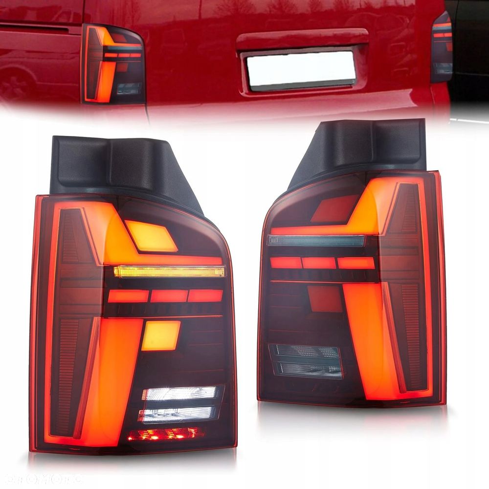 Lampy tylne Led Tuning wzor T6 2020 do T5 Vw Transporter Multivan Caravelle - 3