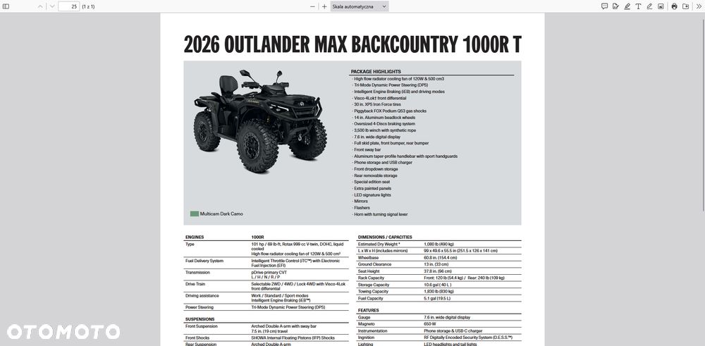 Can-Am Outlander - 2