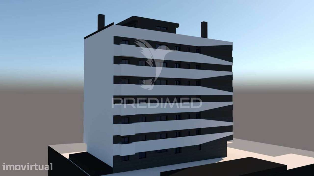 T1 em Monte Gordo, em edifício na 2ª linha com piscina - Grande imagem: 5/14