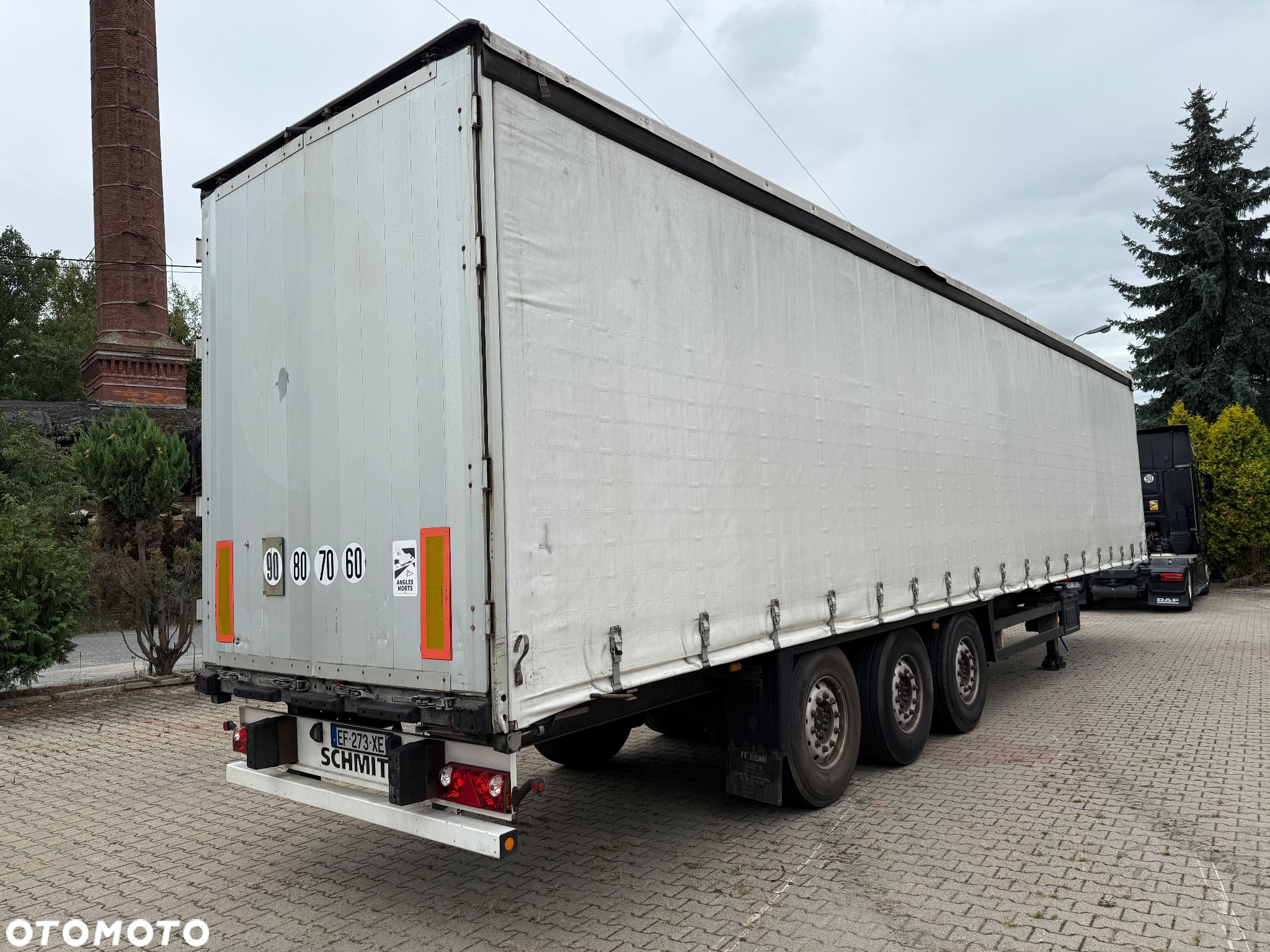 Schmitz Cargobull Firanka* Osie SCHMITZ* 6x NOWE OPONY* Nowe Plandeki i Dach* Z Francji - 3