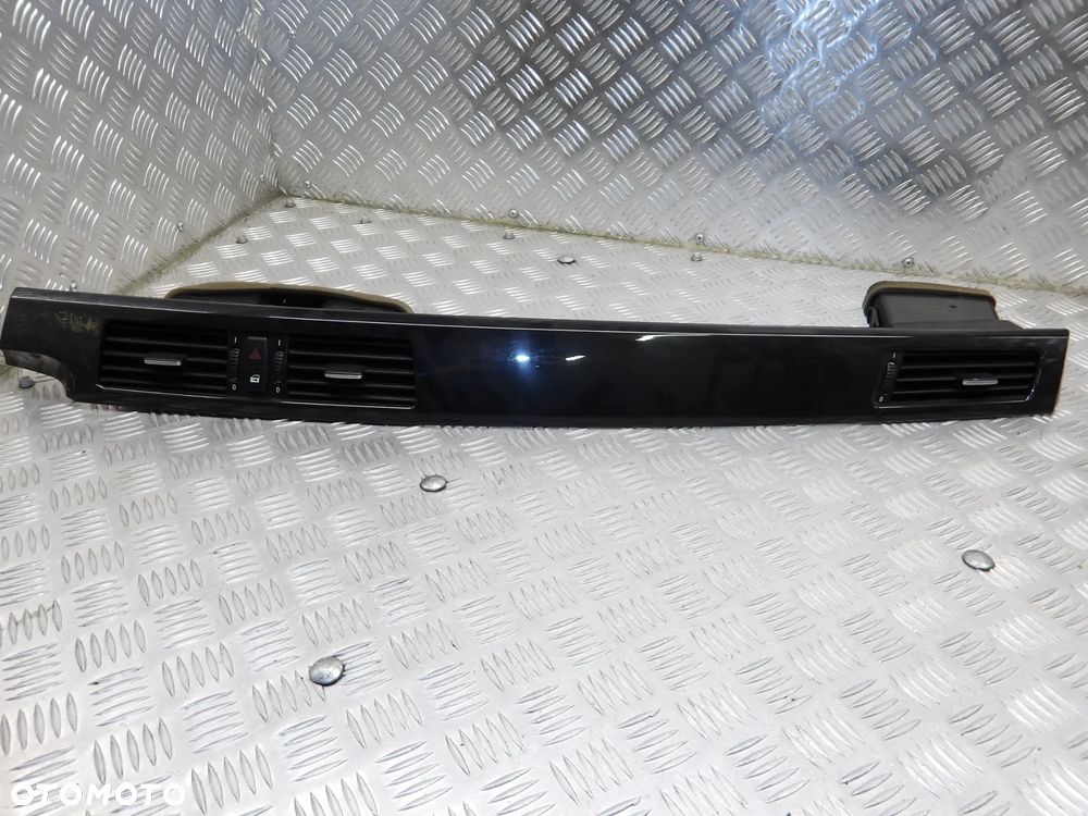 BMW E60 LIFT 07-10 LISTWA OZDOBNA KONSOLI KRATKI NAWIEWU 51457129233 - 1