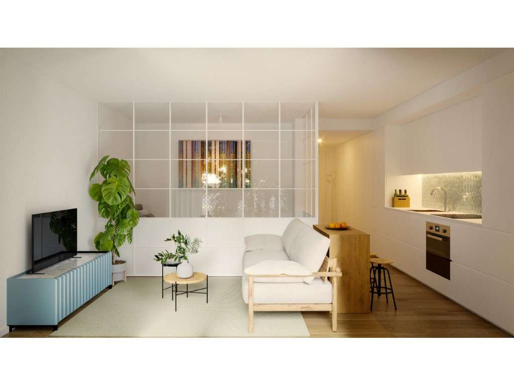 Apartamento T2+1 com varanda - Arca D'Água - Grande imagem: 2/7