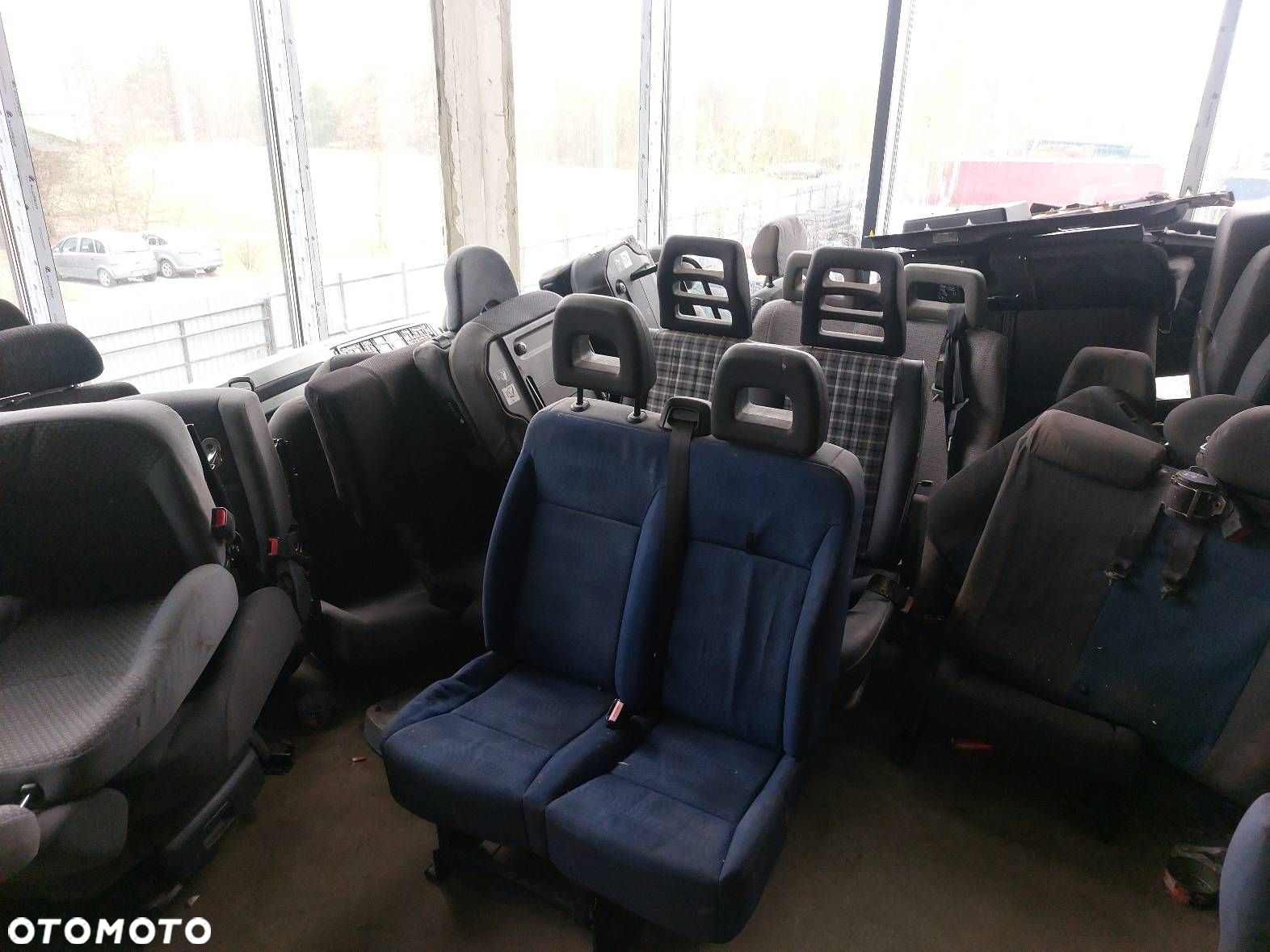 FOTELE KOMPLET PRAWY PRZÓD PODWÓJNY + KANAPA TYŁ FIAT SCUDO I LIFT - 11