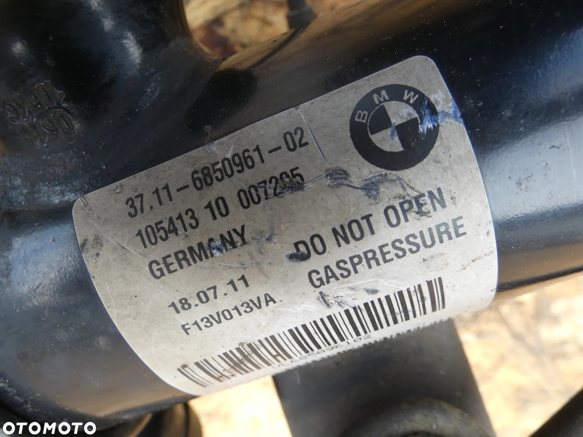 BMW F13 AMORTYZATOR TYŁ PRAWY 6850961 - 5