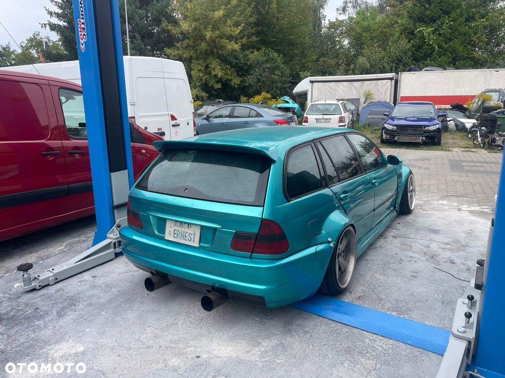 Spoiler spojler lotka na klapę szybę bmw e46 touring laminat - 7