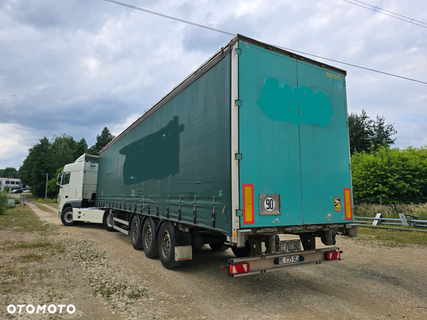 Fruehauf Firanka Sprowadzona Standard  mocna podłoga szyna deska