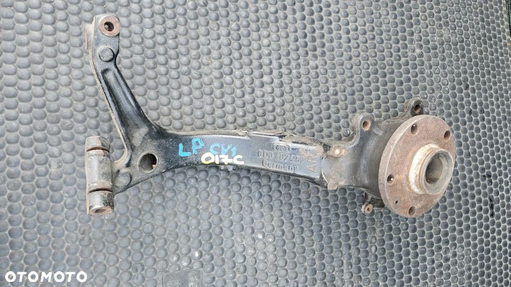 Zwrotnica 8D0407257 AR Piasta Łożysko Przód Przednia Lewa Kopyto Audi A4 B5 A6 C5 VW Passat B5 - 10