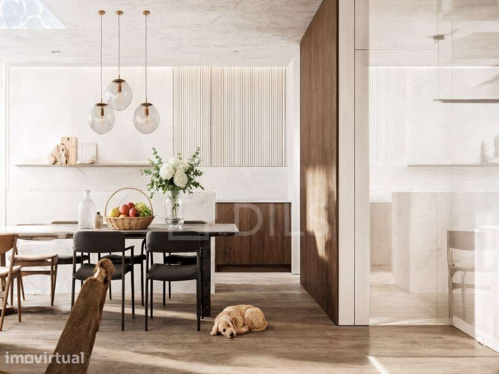 Moradia T5 +1 com terraço com piscina privada em Campo de Ourique - Grande imagem: 4/40