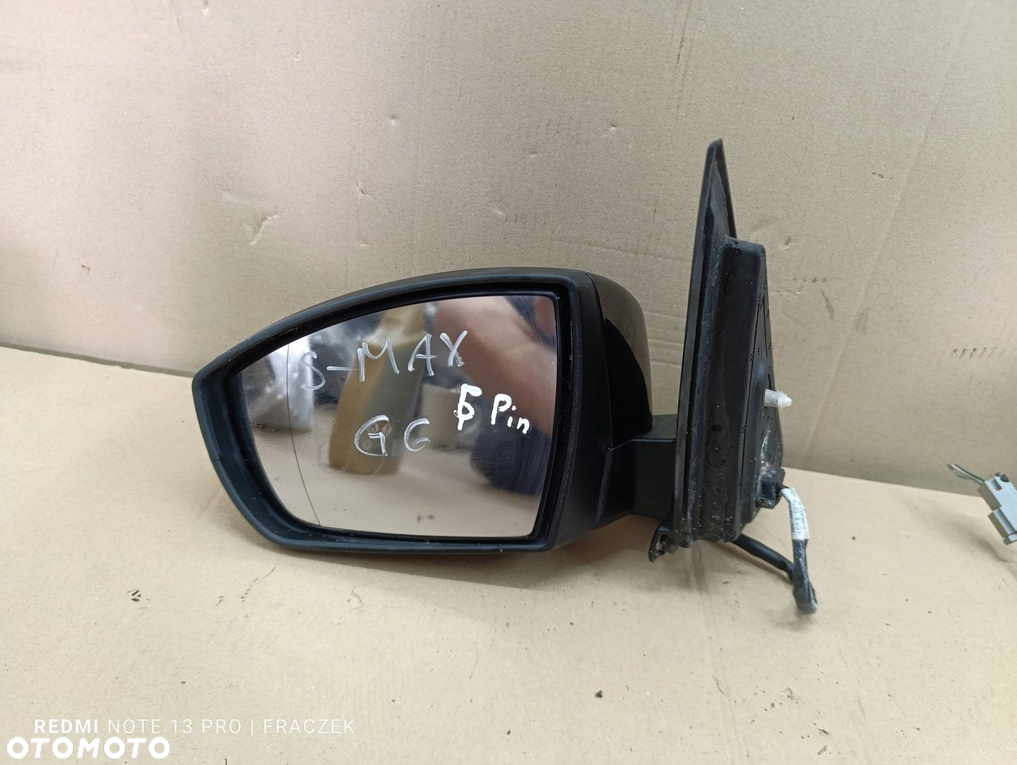 FORD S-MAX MK1 G6 LUSTERKO LEWE 5 PIN LUB PRAWE 6PIN - 2