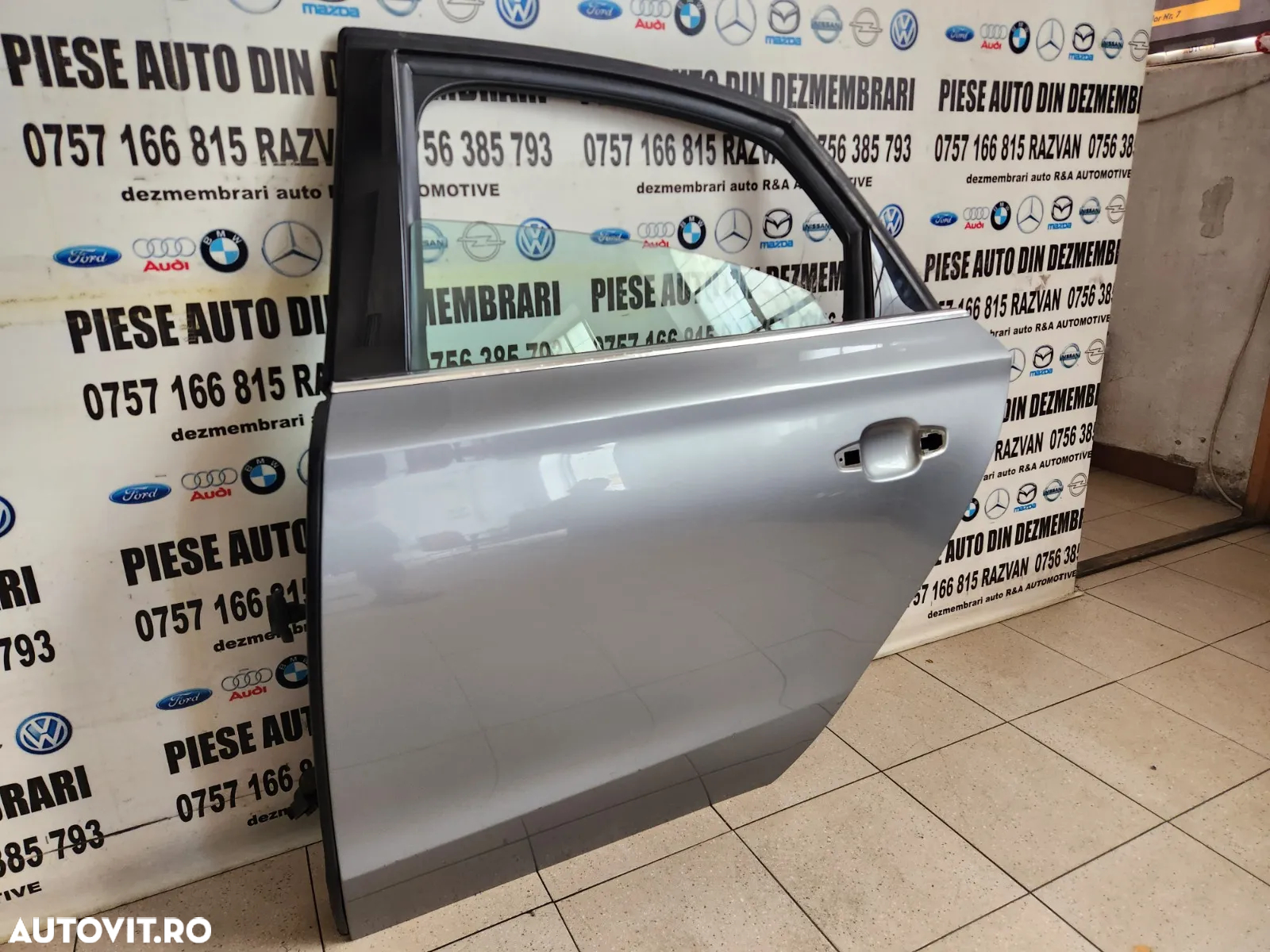 Usa Portiera Stanga Spate Audi A8 4H D4 An 2010-2011-2012-2013-2014-2015-2016-2017 Originala Impeca - 5