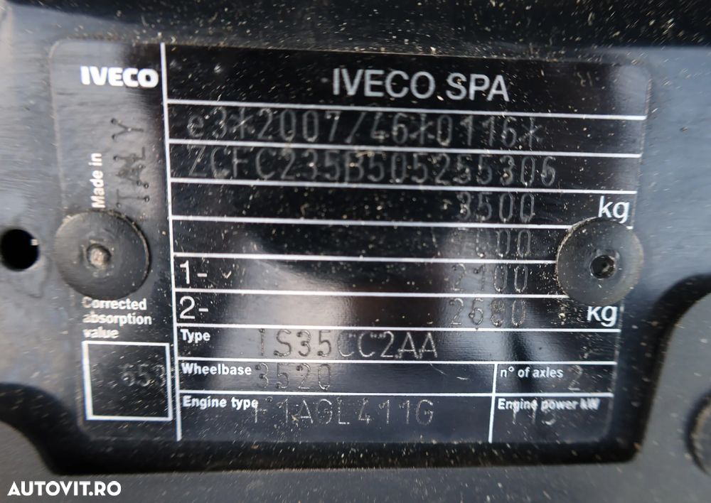 Iveco L3H2 2.3D 156CP - Axa Dubla - 20