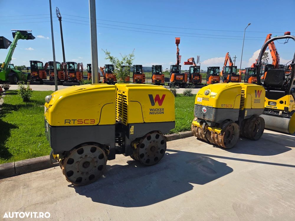 Wacker PICIOR DE OAIE 1,5t, RADICOMANDA, Wacker Neuson RTSC3, 2018, 518h, latime tambur 0,8m, lungime 1,9m, motor Kohler 20CP, Inaltime 1,2m, posibilitate leasing 2 ani, STARE FOARTE BUNA rulat in Germania-PROMOTIE 11.900 EUR+tva - 1
