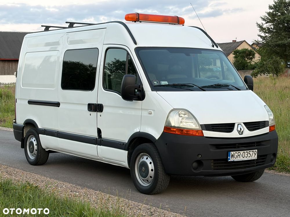 Renault MASTER L2H2 Elektryka Dubel Kabina Brygadówka 7os. Hak Serwis - 1