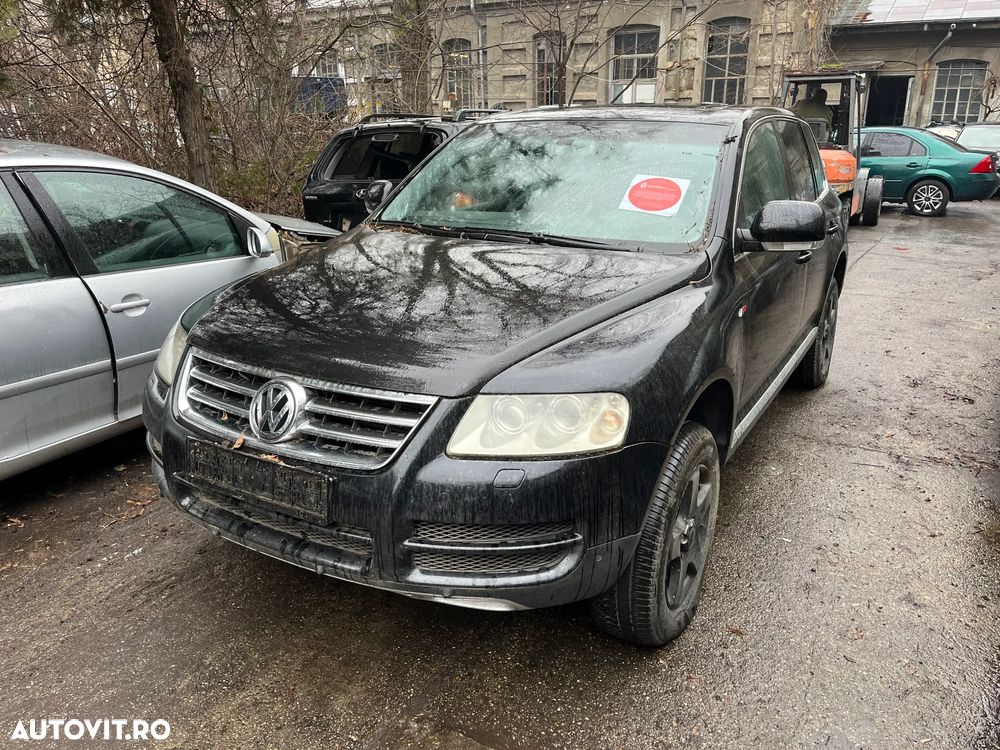 Dezmembrez VW Volkswagen Touareg 7L non facelift negru 2.5 BAC automat - 8