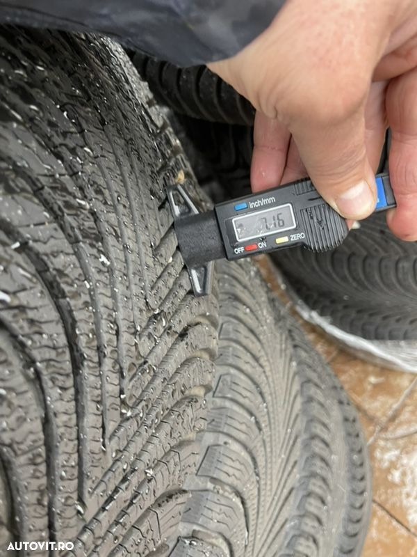 Jante Bmw seria 5 G30 originale, senzori presiune , anvelope iarnă ca noi, 17 inch, Diamond Cut - 5