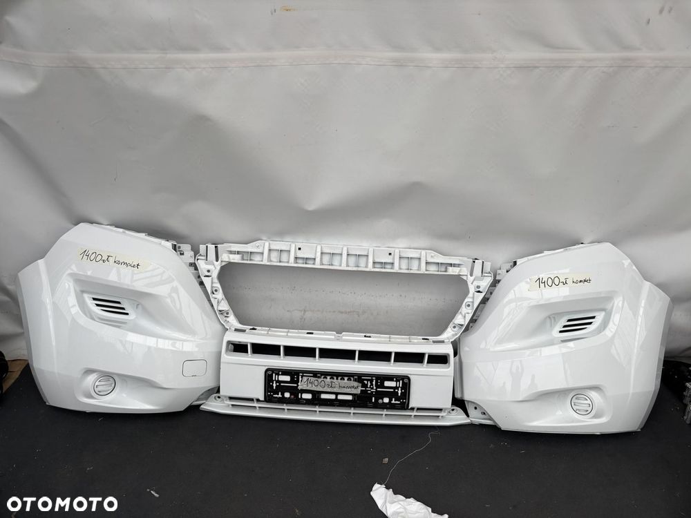 DUCATO BOXER JUMPER 14- ZDERZAK PRZEDNI PRZÓD NAROŻNIK HALOGENY BIAŁY 210 - 2