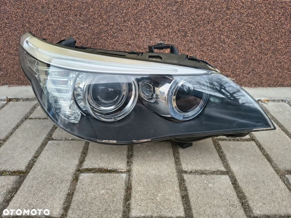 lampa lampy prawa bmw 5 e60 e61 xenon dynamic lift lci - 1