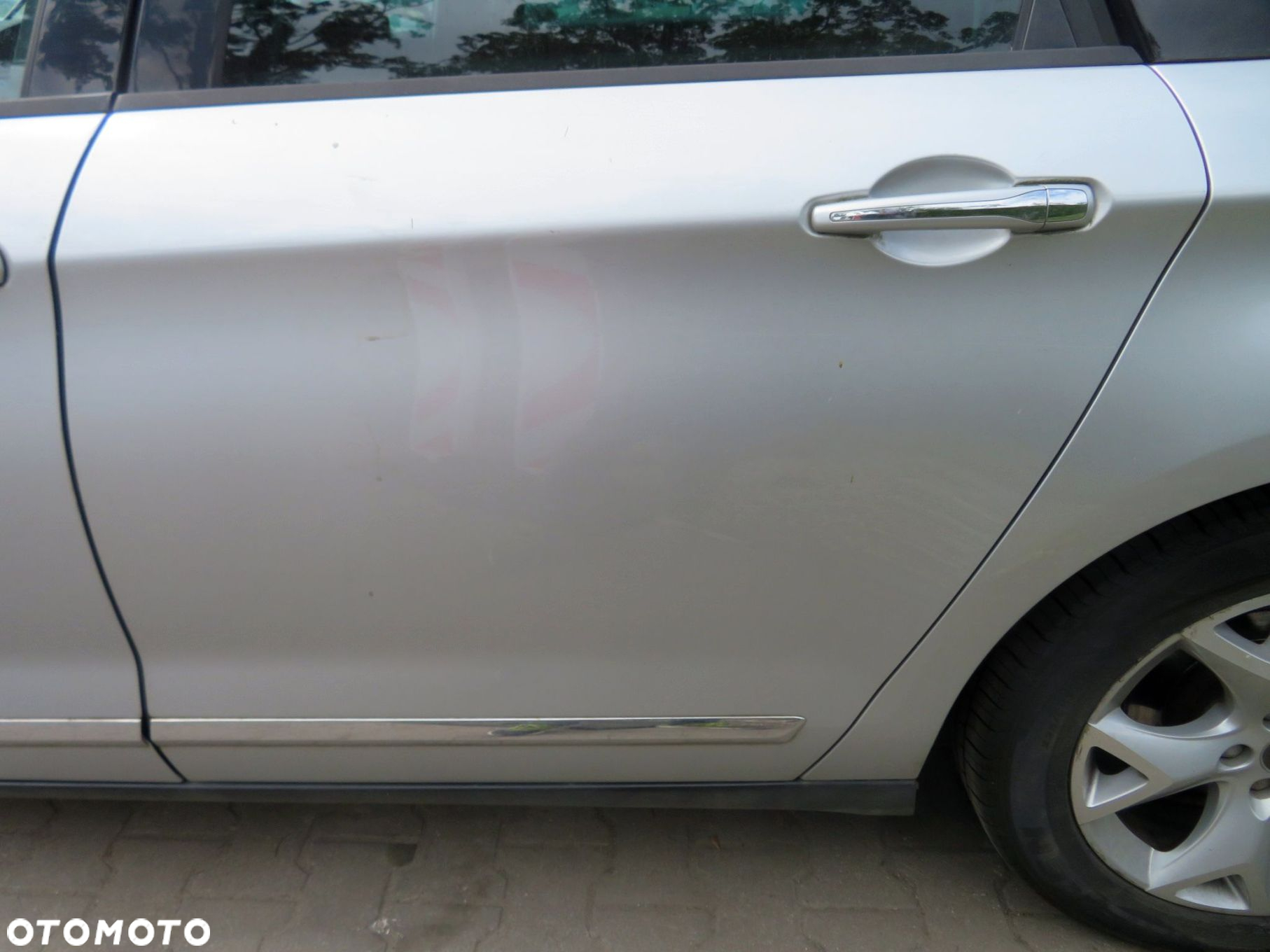 DRZWI TYLNE LEWE C5 III X7 KOMBI EZRC  SREBRNY CITROEN 2008-2017 - 3