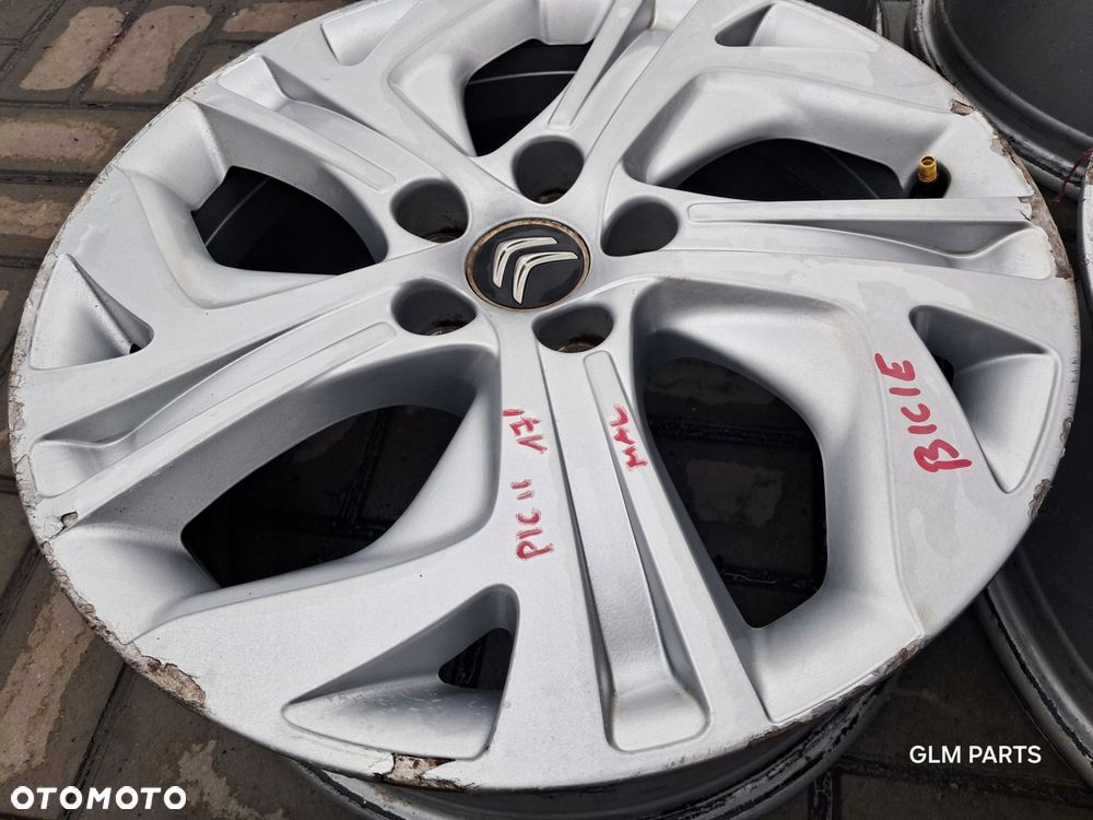 citroen c4 picasso ii felgi aluminiowe 17" koła 205/55/17 9677090177 - 15