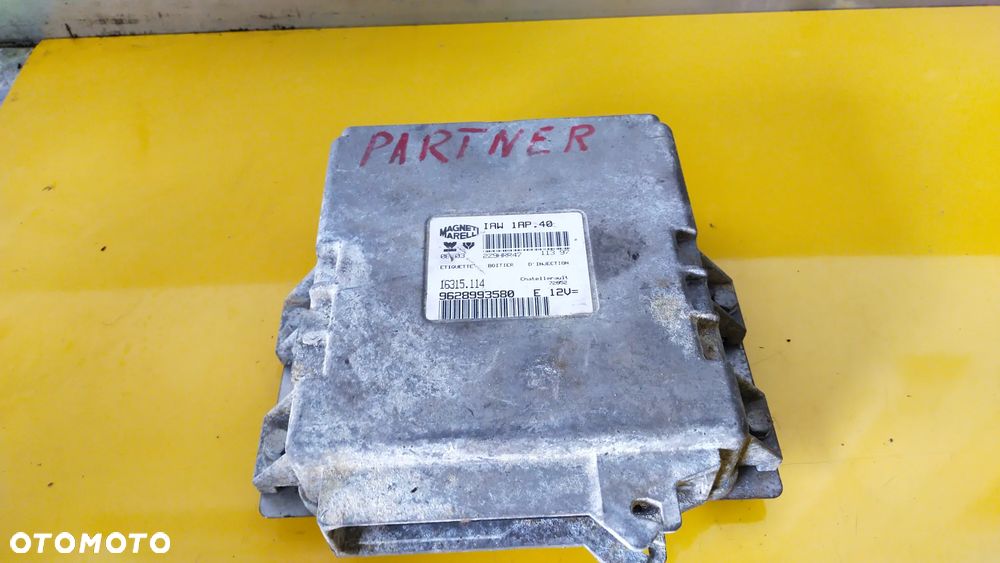 KOMPUTER STEROWNIK PEUGEOT PARTNER 9628993580 - 1