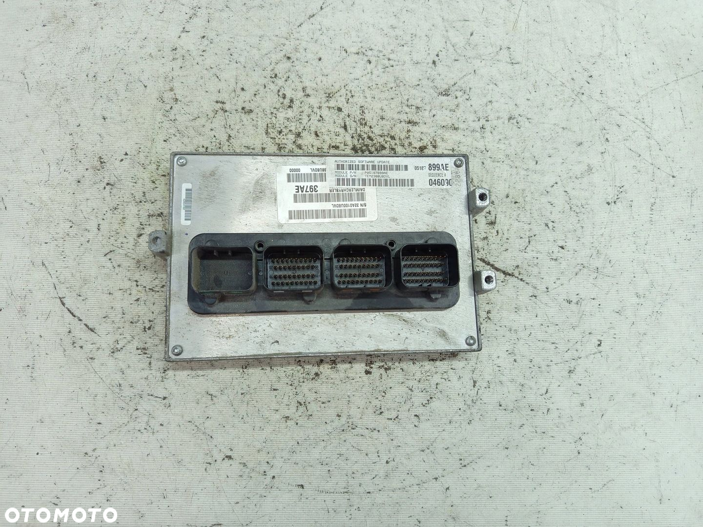KOMPUTER STEROWNIK SILNIKA ECU DODGE CHALLENGER 08- 5.7 V8 P05187899AE - 2