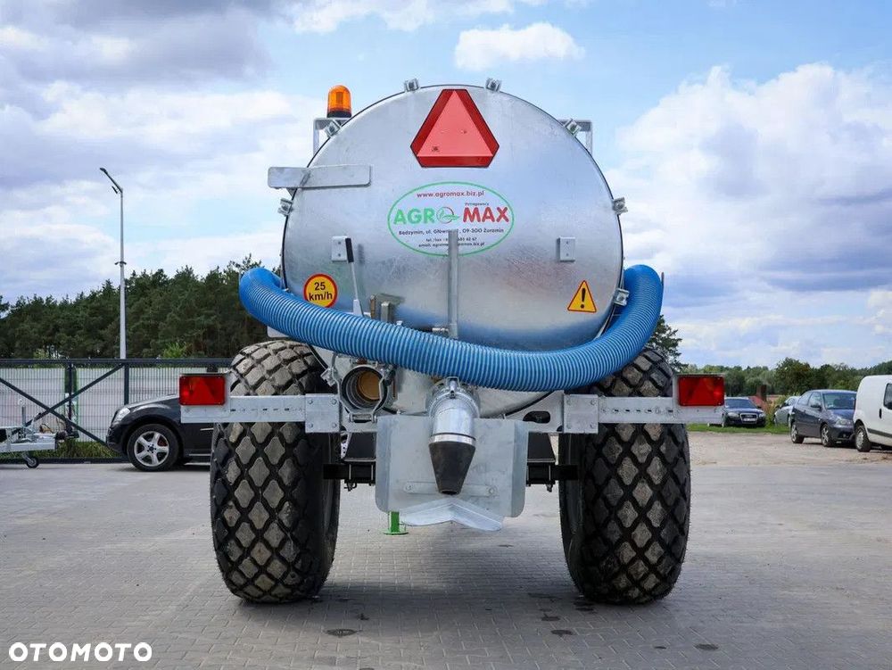 WYPRZEDAŻ - WÓZ ASENIZACYJNY Beczkowóz Beczka 8000L AGRO-MAX - OD RĘKI - 6