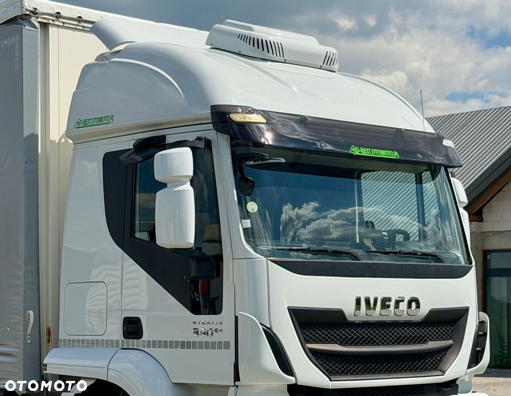 Iveco STRALIS 330 / FIRANKA / WINDA / AUTOMAT / E6 / ZSUWANY DACH / 7.5 M DŁUGOŚCI / SPROWADZONY - 9