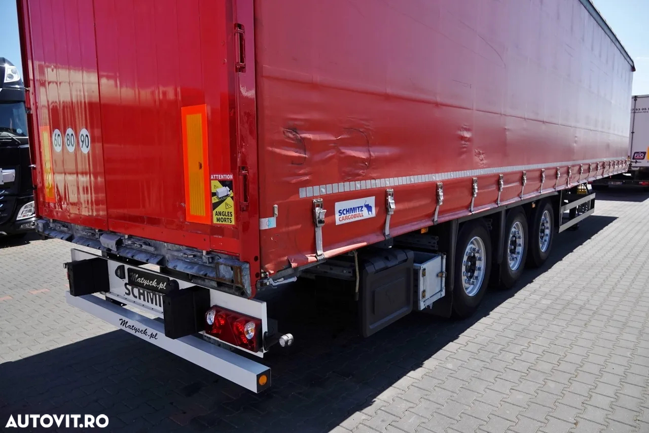 Schmitz Cargobull CORTINĂ / STANDARD / 2 AXE RIDICATIVE / IMPORTAT - 13