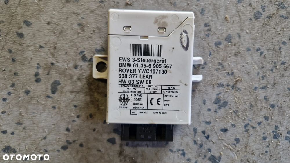 BMW MINI MODUŁ STEROWNIK EWS 6905667 - 1