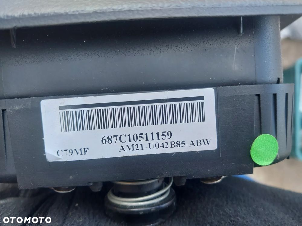Poduszka powietrzna airbag kierowcy kierownicy Ford Mondeo Mk3 Mk4 Focus C-Max Galaxy AM21-0042B85-ABW - 3