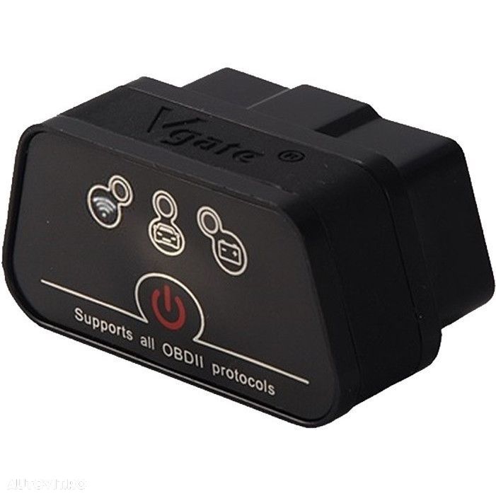 Interfata Diagnoza Multimarca Vgate, ICar2, Black, Bluetooth, OBD2 - 1