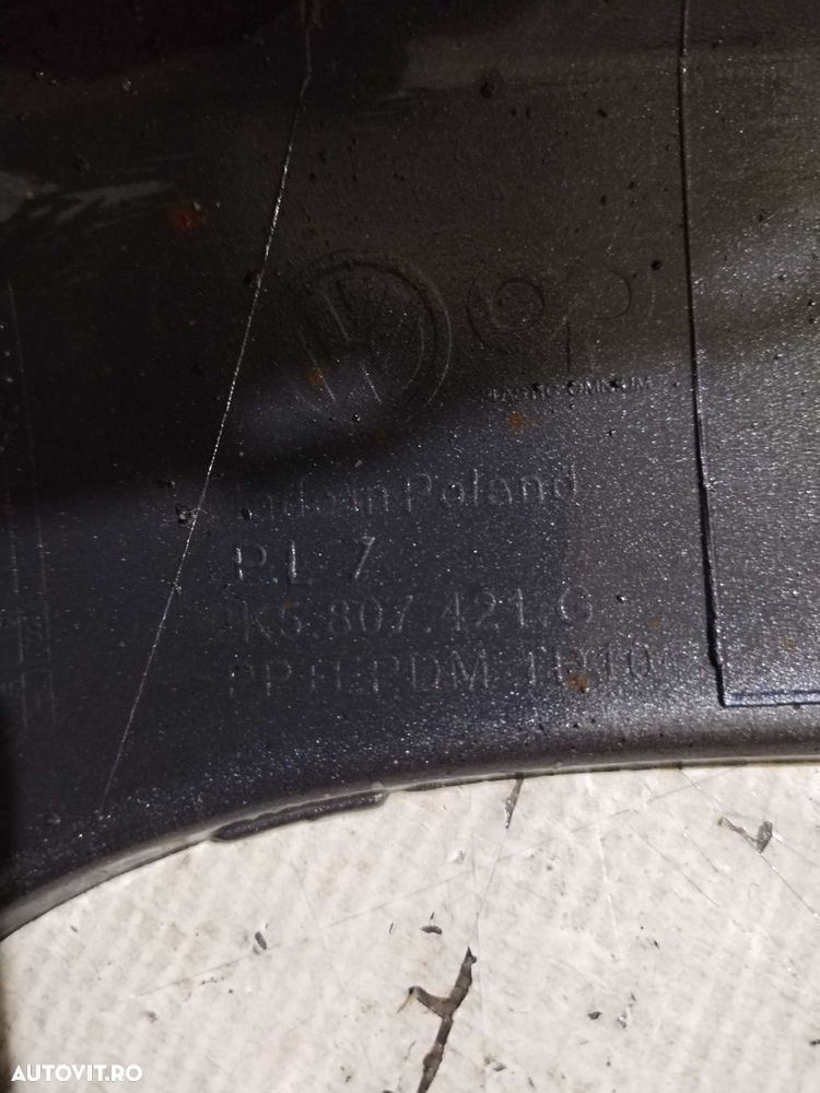 Bara spate VW Caddy, 2015, 2016, 2017, 2018, 2019, cod origine OE 2K5807421G. - 13