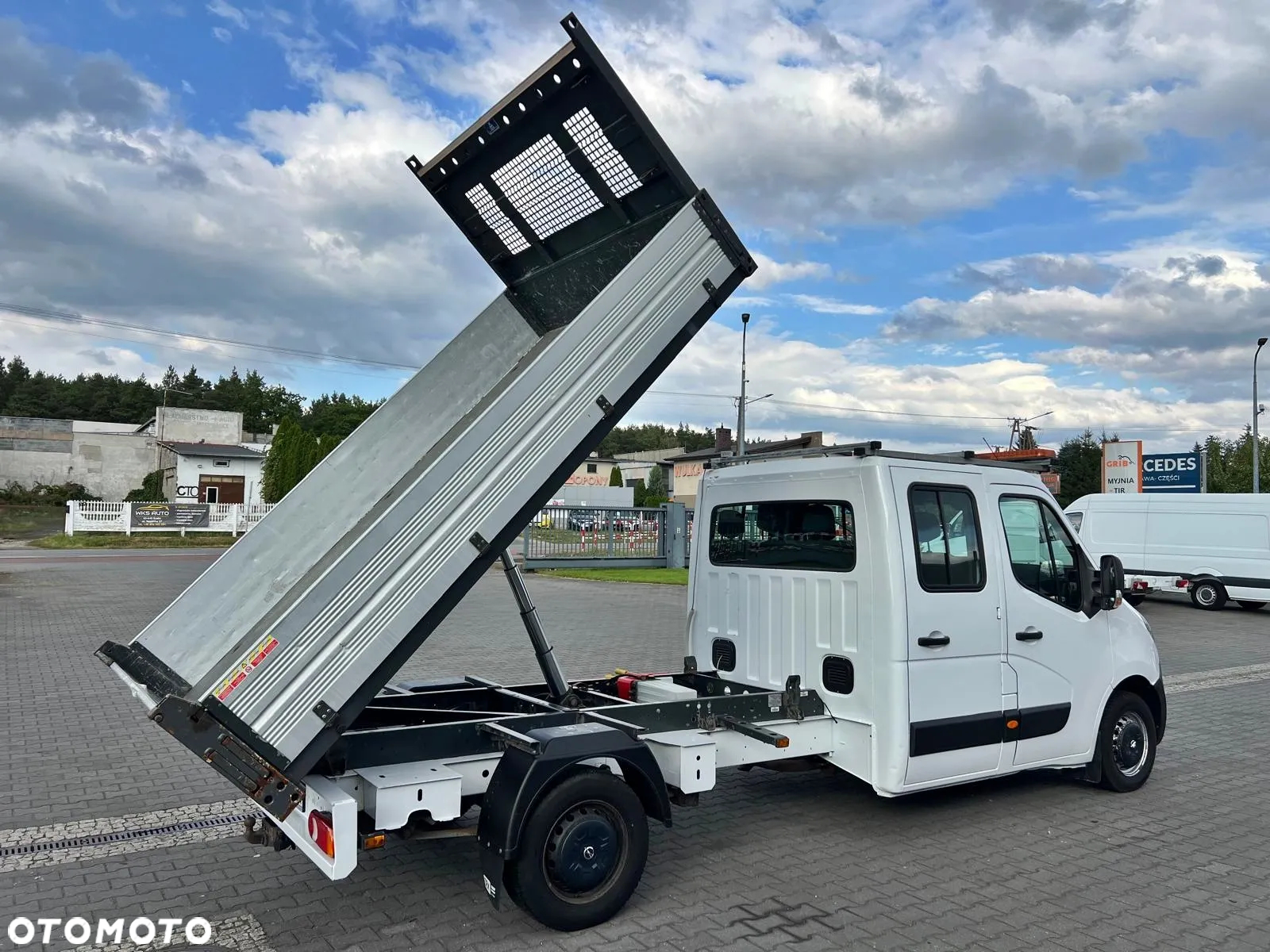 Opel Movano Doka Brygadówka 6-miejsc Kiper Wywrotka Salon PL - 3