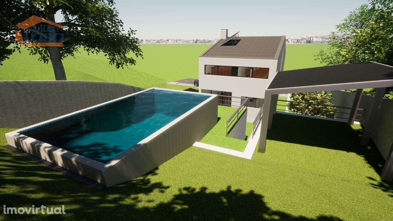 Lote de Terreno 632 m2 à Praia de Valadares com projeto para a cons... - Grande imagem: 2/30