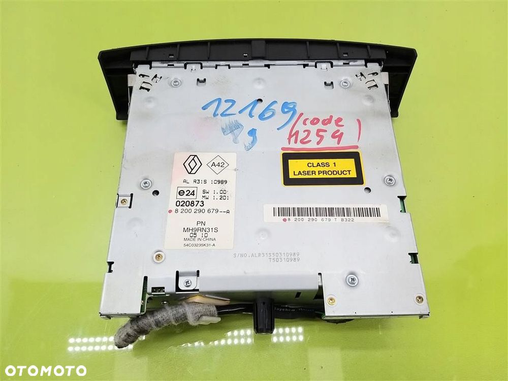 Radio FABRYCZNE ZAMIENIARKA Renault Laguna  II 2005-2007  8200290679A - 3