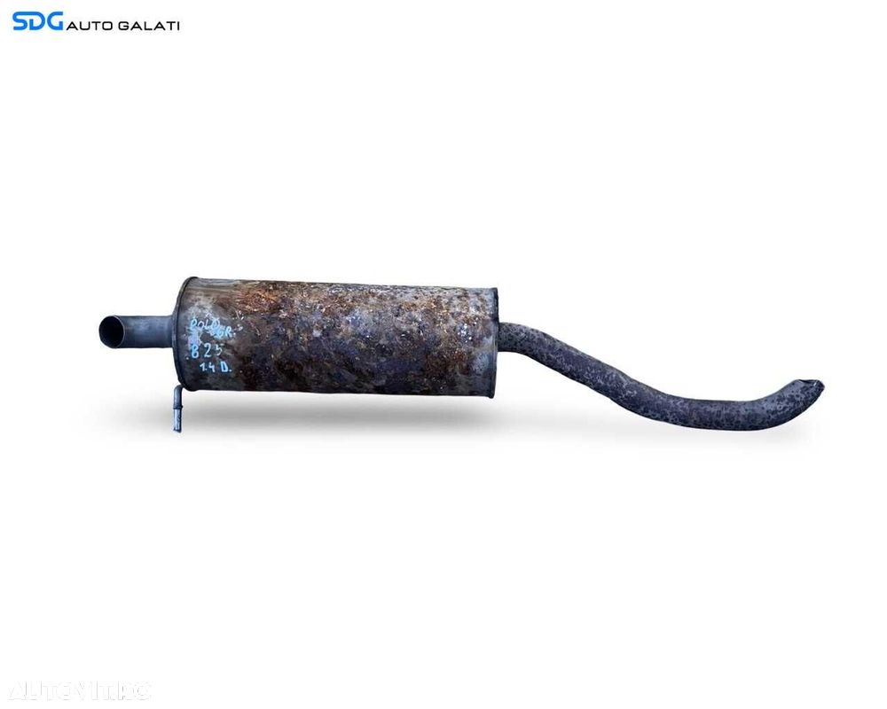 Evacuare Toba Tobe Teava Esapament Finala Volkswagen Polo 6R 1.4 TDI 2010 - 2018 [LC3434] - 1