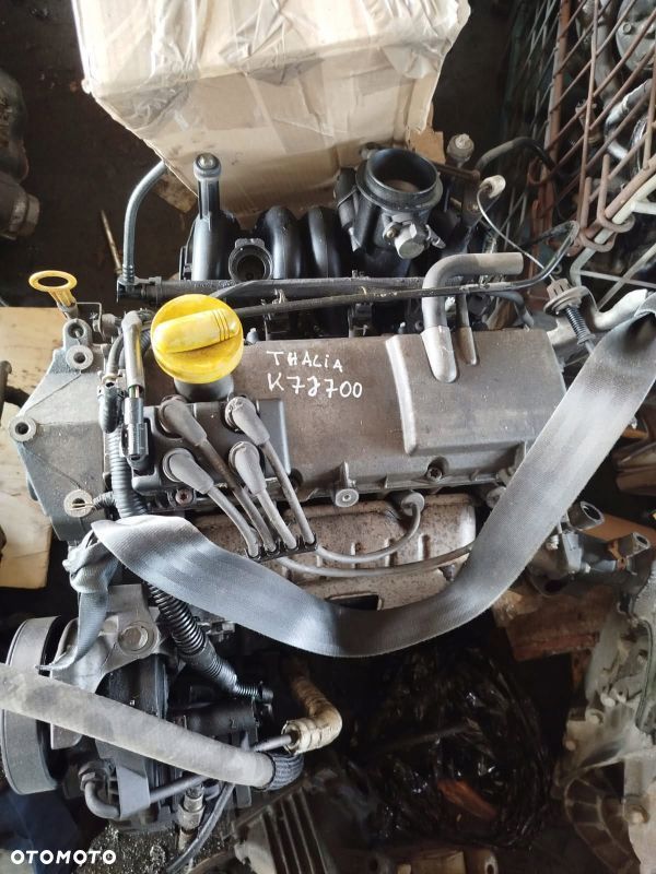 RENAULT THALIA I 1.4B SILNIK K7JA700 K7J700 KOMPLETNY Z OSPRZETEM - 1