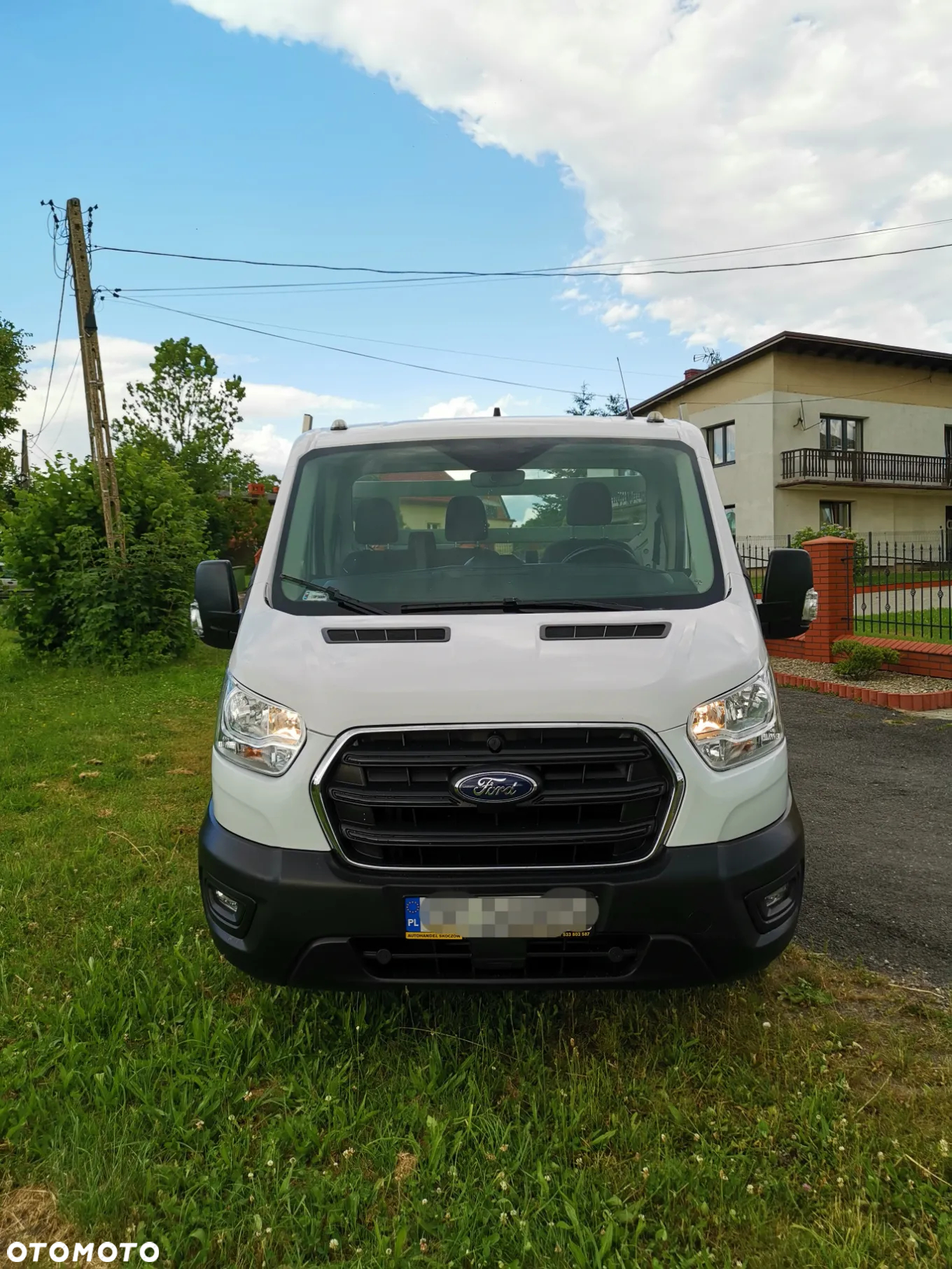 Ford Transit 3.5t  BLIŹNIAKI SKRZYNIA 380CM 1 WŁAŚCICIEL SALON PL! ŁADNY ZOBACZ! WYWROTKA? - 9