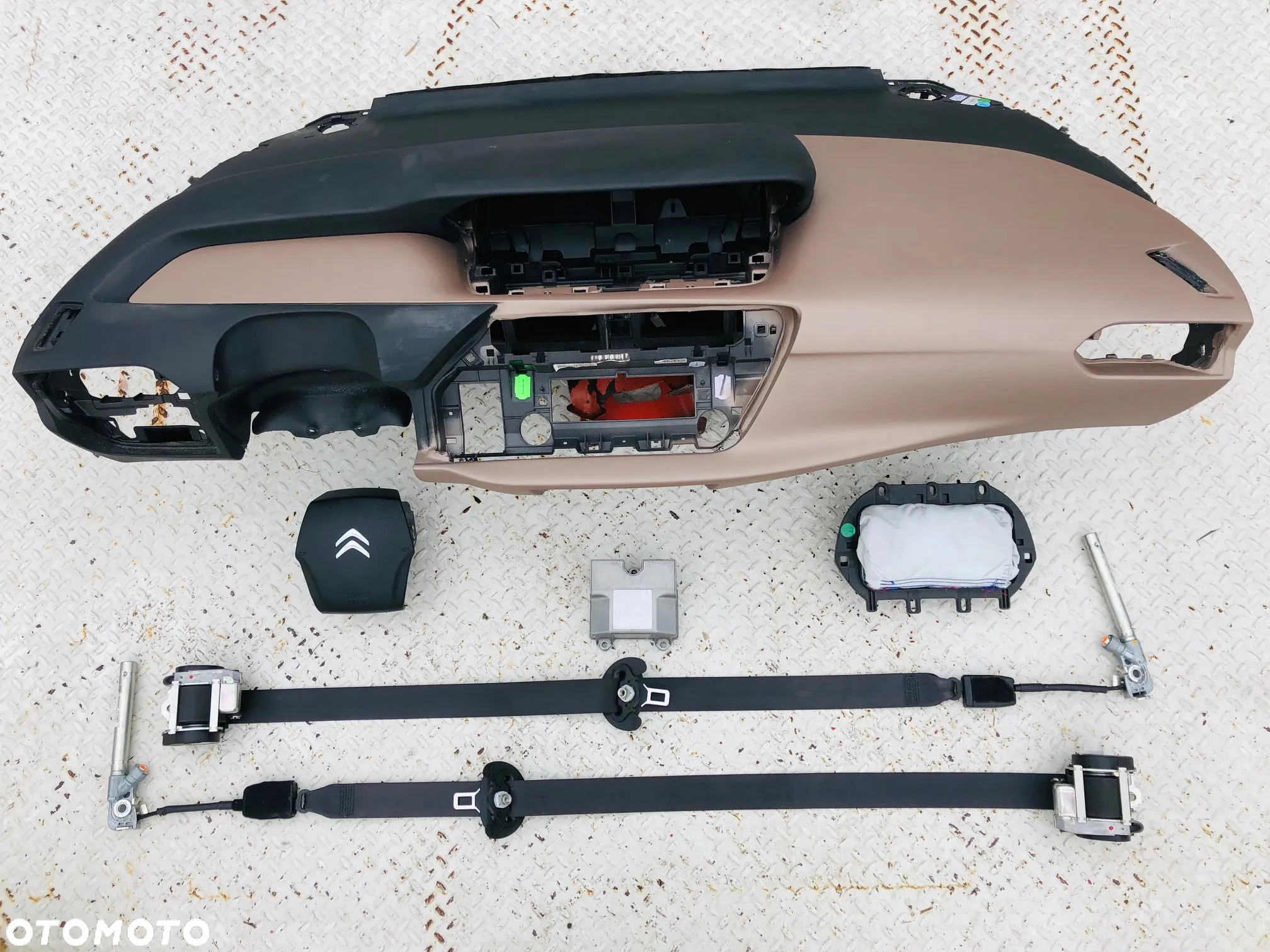CITROEN C4 PICASSO II PAS BEZPIECZEŃSTWA PIROTECHNICZNY LEWY PRE-SAFE DOPINACZ PASA NAPIANCZ PASY !! - 7